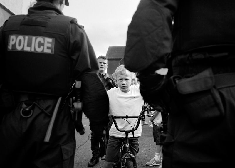 © Toby Binder - Image from the WEE MUCKERS – Youth of Belfast photography project