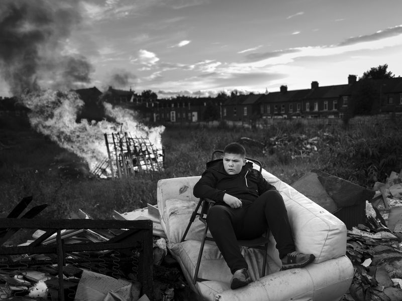 © Toby Binder - Image from the WEE MUCKERS – Youth of Belfast photography project