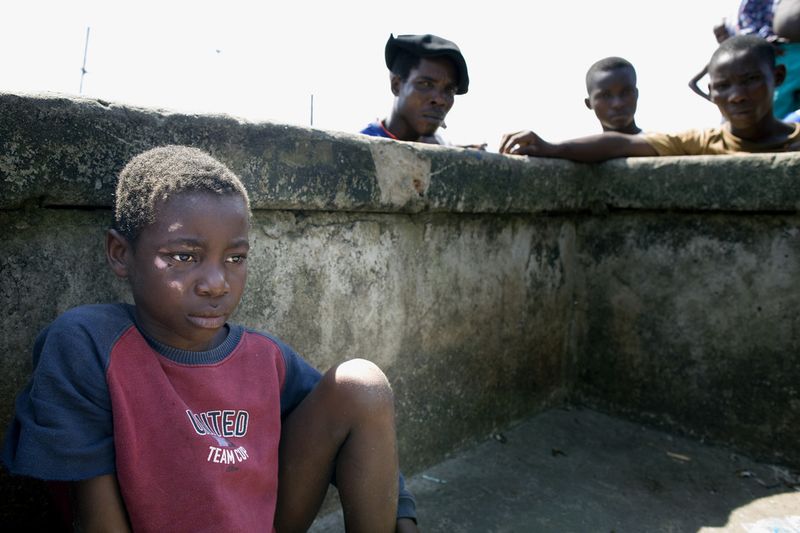 © Toby Binder - Image from the Child witches of Nigeria photography project