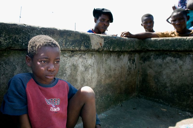 © Toby Binder - Image from the Child witches of Nigeria photography project