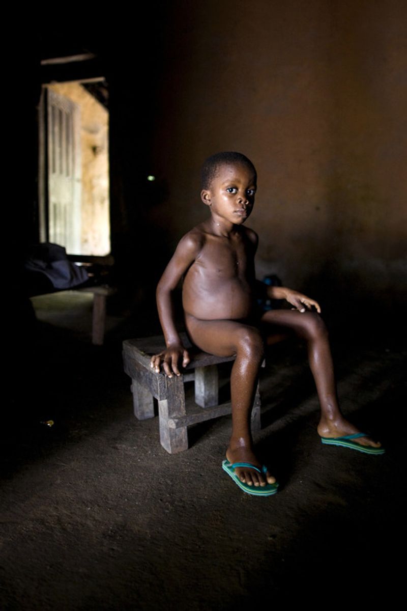 © Toby Binder - For the last time he washes and oils Uwe – this is to protect him from evil spirits.