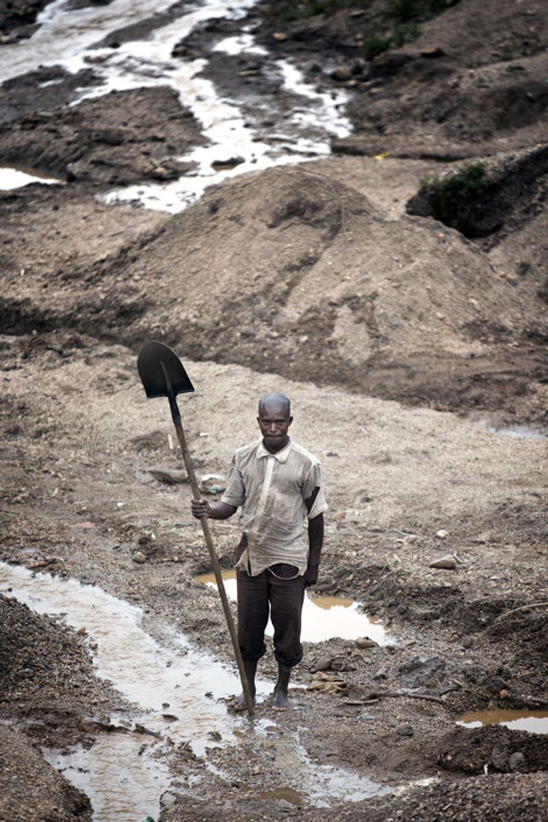 © Toby Binder - Image from the conflict-free mining in Eastern Congo photography project