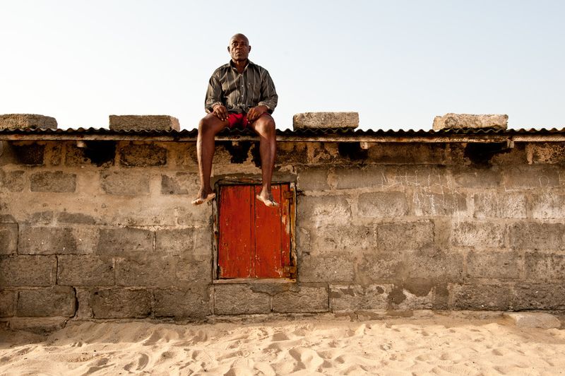 © Nyani Quarmyne - Image from the We Were Once Three Miles from the Sea photography project