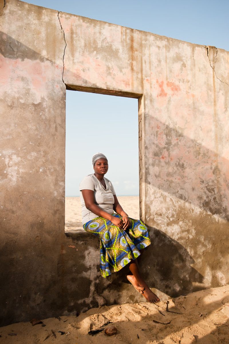 © Nyani Quarmyne - Image from the We Were Once Three Miles from the Sea photography project