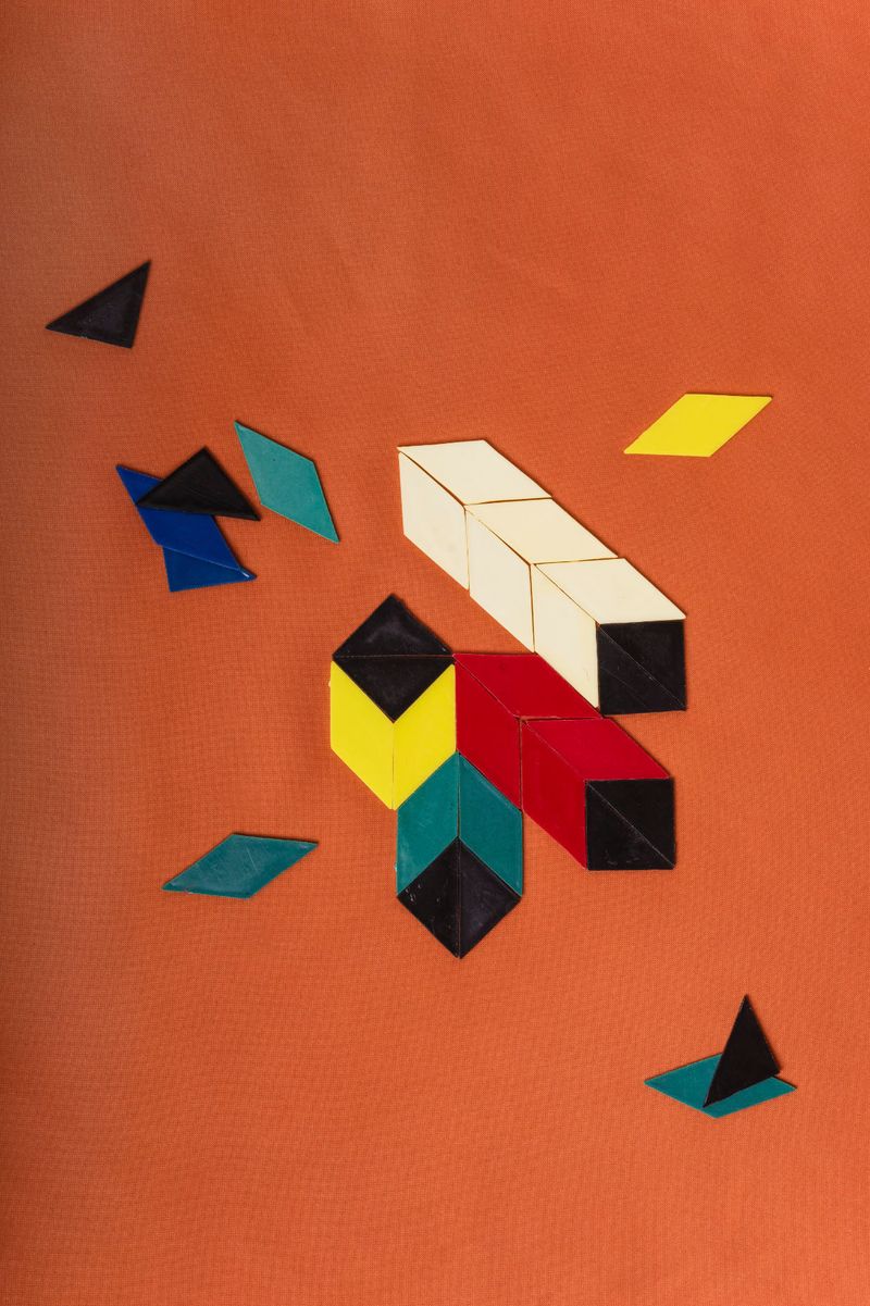 © Ira Thiessen - Colourful mosaic stones, Photography, Digital Fine Art Baryta, 50 x 70 cm