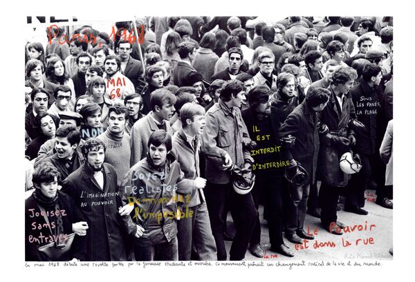 © Marcelo Brodsky - Image from the 1968, the fire of ideas photography project