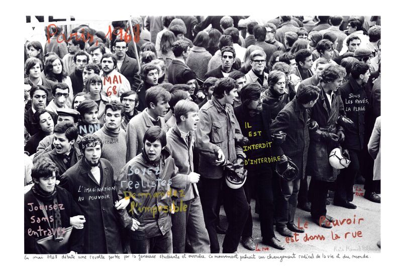 © Marcelo Brodsky - Image from the 1968, the fire of ideas photography project
