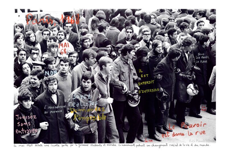 © Marcelo Brodsky - Image from the 1968, the fire of ideas photography project