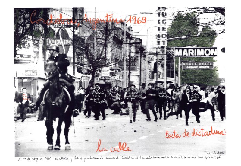 © Marcelo Brodsky - Image from the 1968, the fire of ideas photography project
