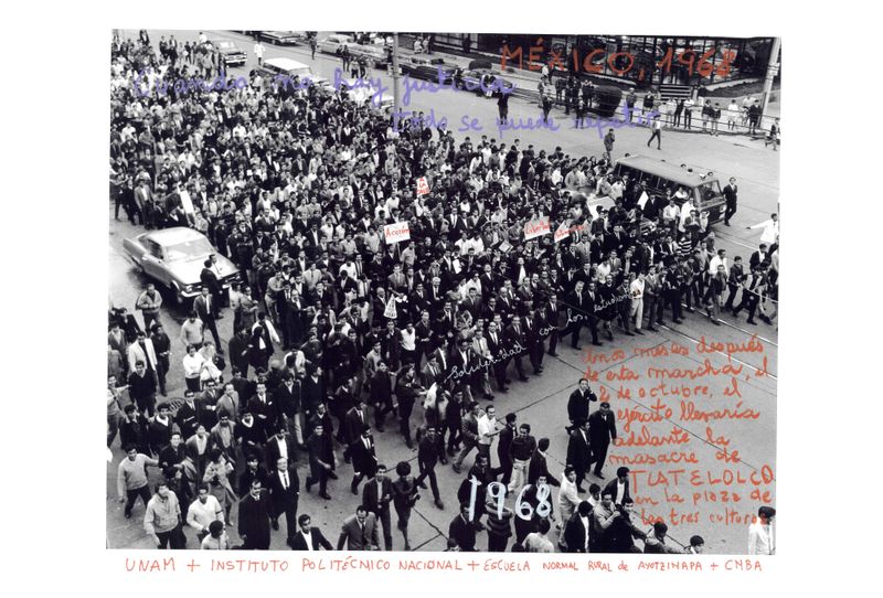 © Marcelo Brodsky - Image from the 1968, the fire of ideas photography project