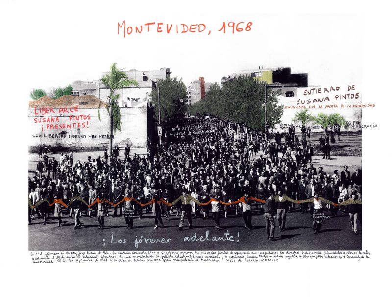 © Marcelo Brodsky - Image from the 1968, the fire of ideas photography project