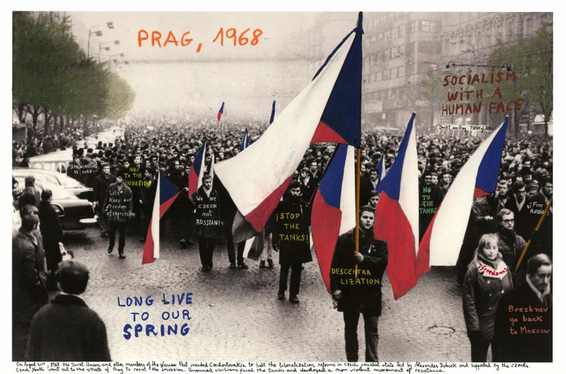 © Marcelo Brodsky - Image from the 1968, the fire of ideas photography project