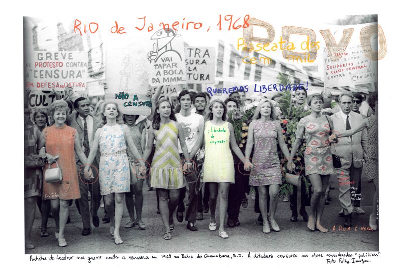 © Marcelo Brodsky - Image from the 1968, the fire of ideas photography project