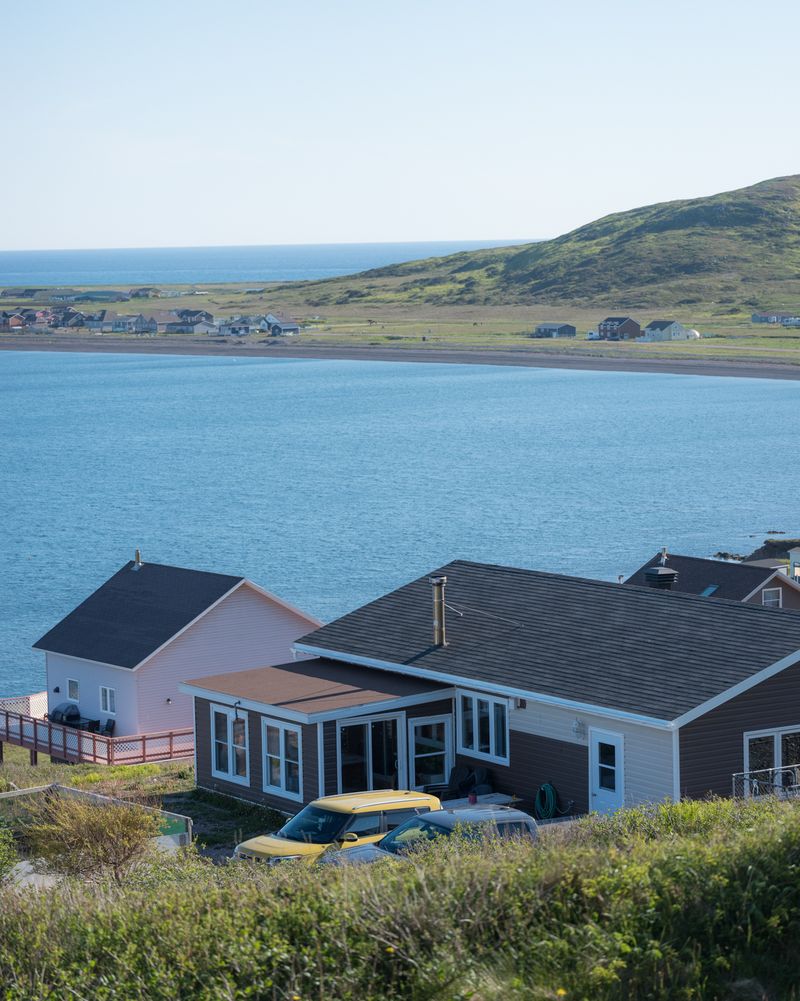 © Eleonora Strano - View of the village from the houses of Cap, relatively protected from the consequences of climate change and rising waters.