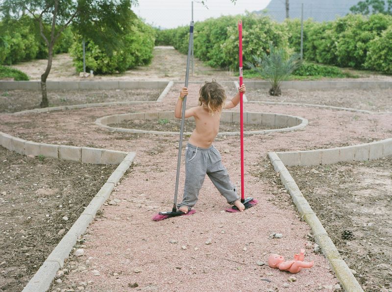 © Irmina Walczak - Image from the Oasis: In our quarantine yard. photography project