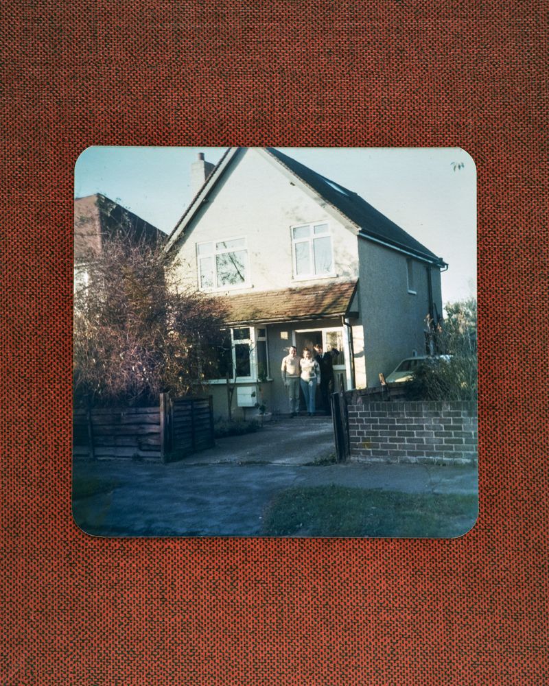 © Oliver Woods - Dad, mum and me in front of the house, taken some time in 1985. Photographer unknown.