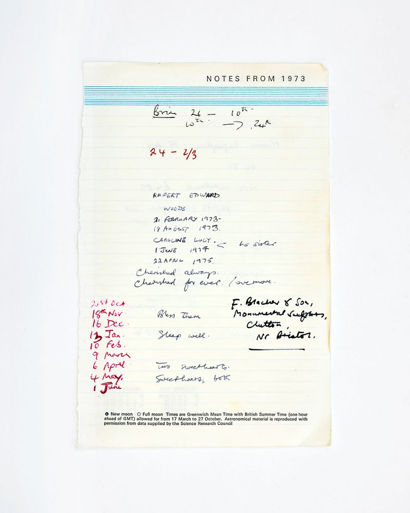 © Oliver Woods - Image from the You Are My One And Only photography project