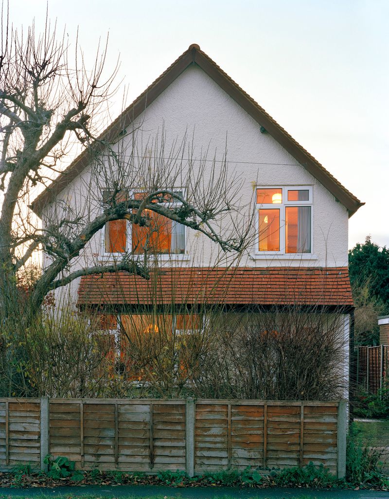 © Oliver Woods - The house I grew up in, photographed nearly one year on from dad's death.