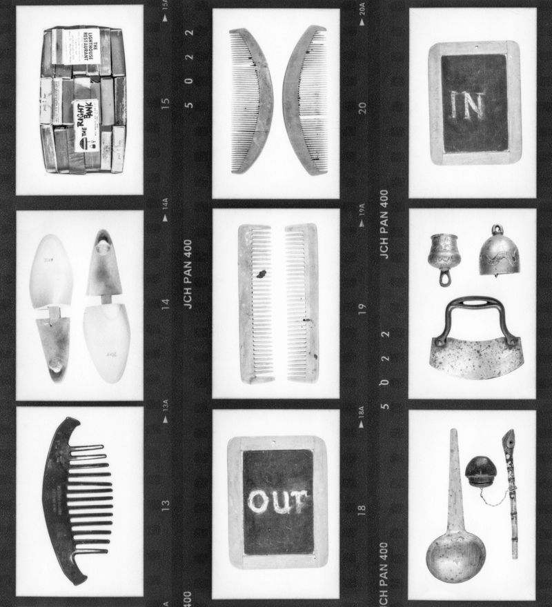 © Jordan S. Douglas - My Father's Things, Contact Grid #5. 2023