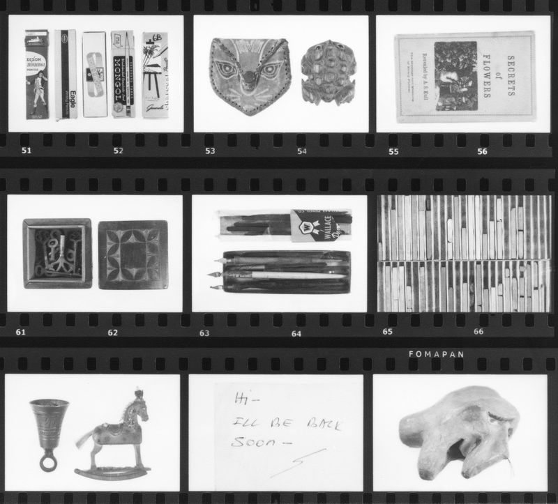 © Jordan S. Douglas - My Father's Things, Contact Grid #8. 2023