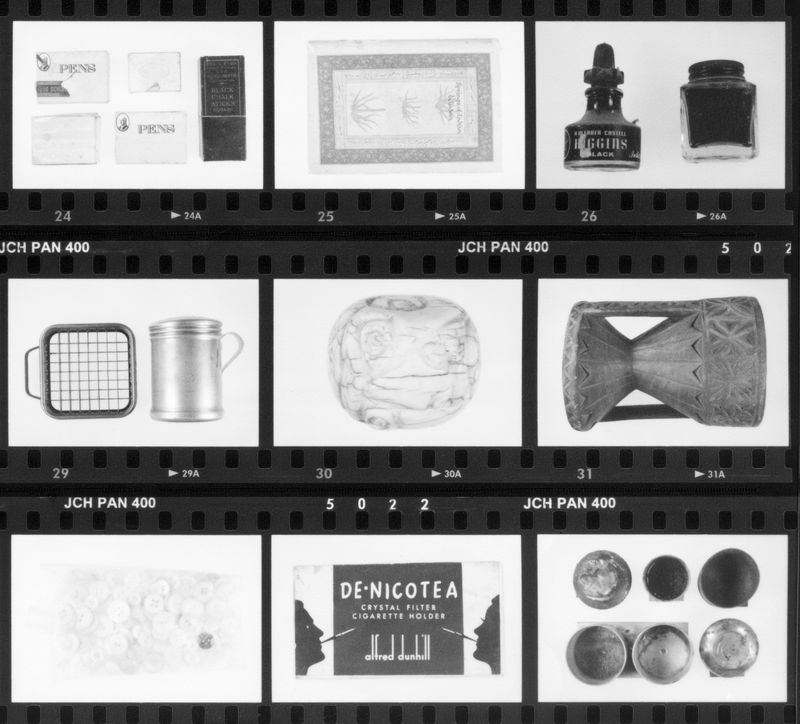 © Jordan S. Douglas - My Father's Things, Contact Grid #7. 2023