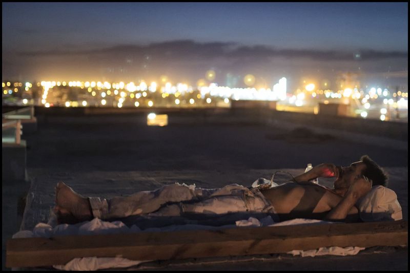 © Prometeo Lucero - Image from the La linea, un limbo atrapasueños photography project