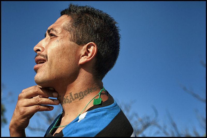 © Prometeo Lucero - Image from the La linea, un limbo atrapasueños photography project