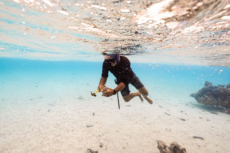 © Raquel Trejo - Image from the Coral Kids and the Coral Gardener photography project