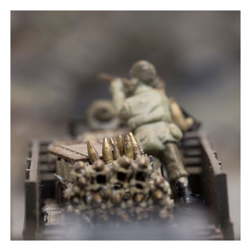 © Todd Bradley - Diorama- The Mission of the 967 QMSC, 6th Engineer Special Brigade.