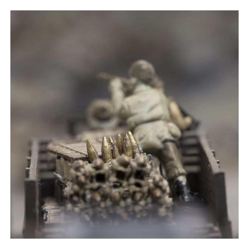 © Todd Bradley - Diorama- The Mission of the 967 QMSC, 6th Engineer Special Brigade.
