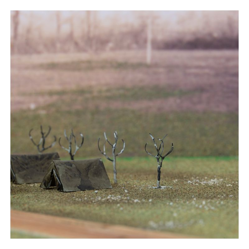 © Todd Bradley - Diorama- Tents, The loneness