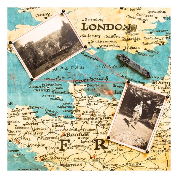 © Todd Bradley - General Eisenhower orders troops from England into the English Channel to secretly attack the Germans.