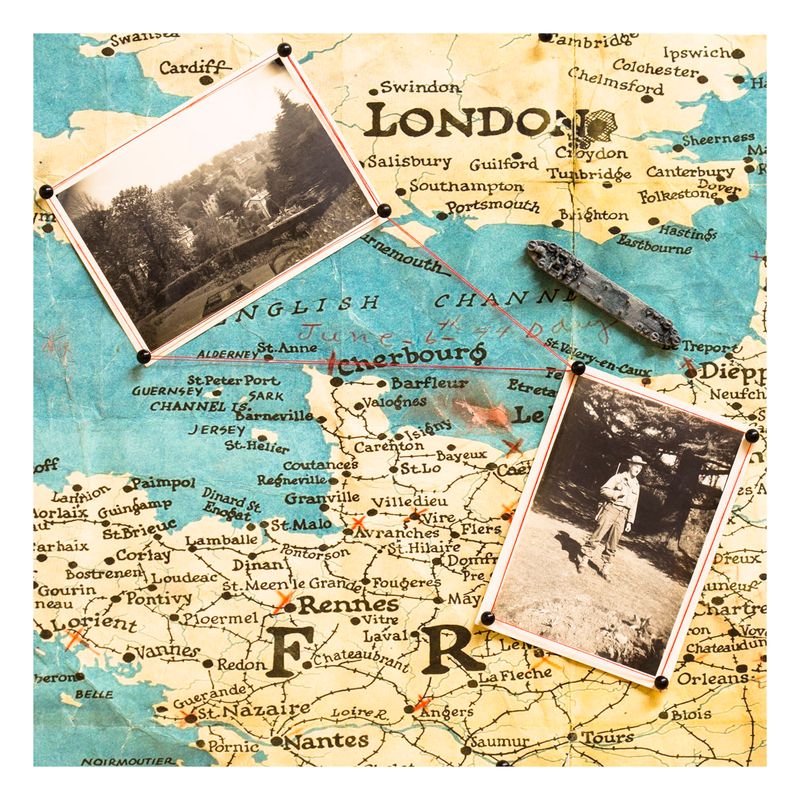 © Todd Bradley - General Eisenhower orders troops from England into the English Channel to secretly attack the Germans.