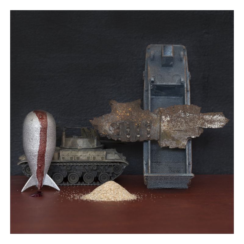 © Todd Bradley - Blood, Shrapnel, and Sand- Lives lost on D-day