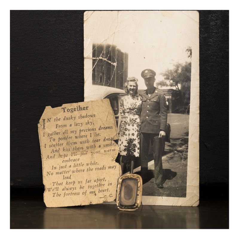 © Todd Bradley - Together, Locket of both their Hair