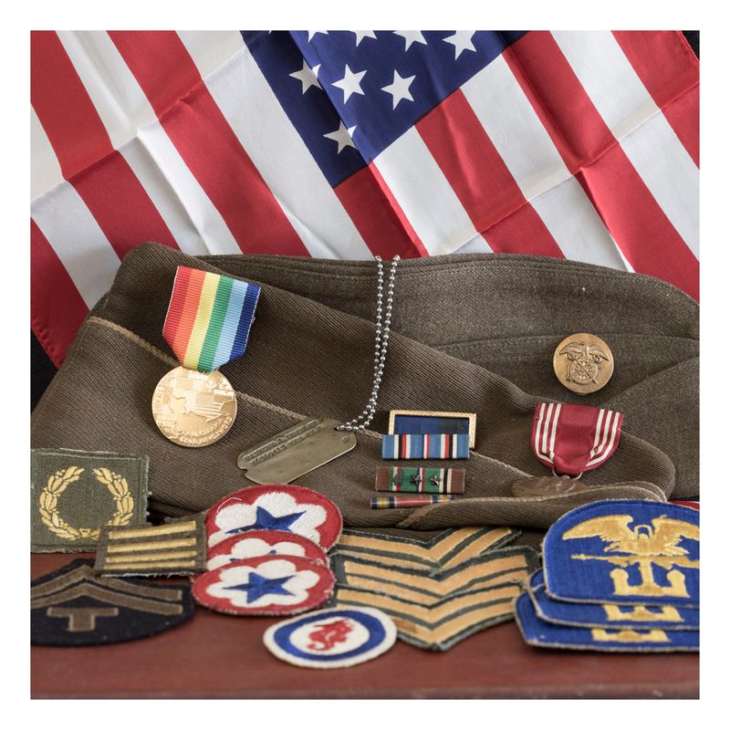 © Todd Bradley - Metals and Badges, Amphibious Engineer/cook/sharpshooter