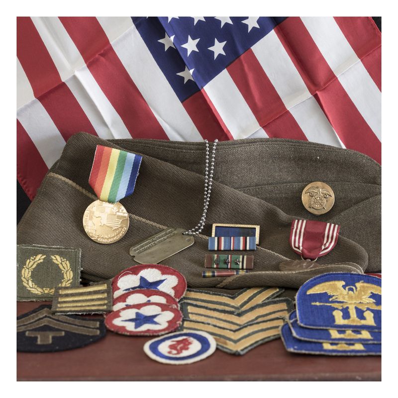 © Todd Bradley - Metals and Badges, Amphibious Engineer/cook/sharpshooter