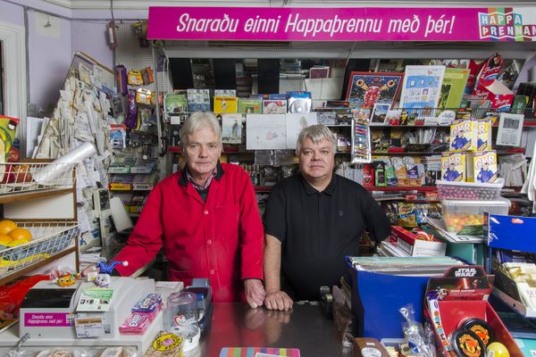 © Sigridur Rut Marrow - Brothers that run the shop "Kjötborg ", located in Reykjavík - the capital.