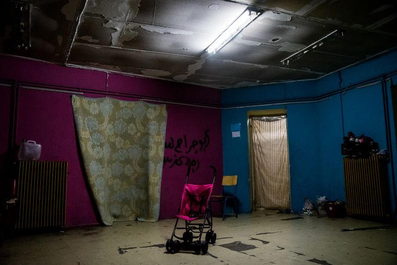 © Zoltán Balogh - Picture taken inside squat home named 2nd School in Athens, Greece, 05 December 2016.