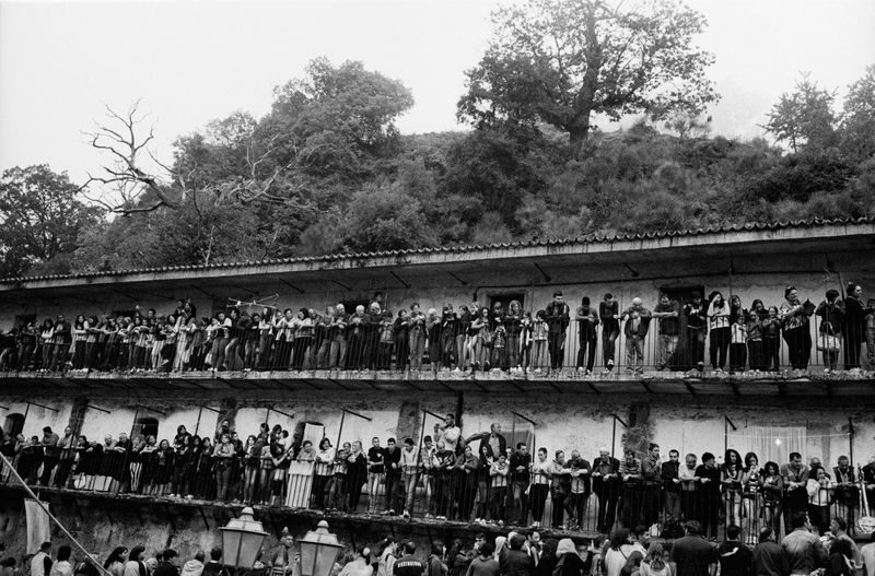 © Marco Zanella - Italy. 2013. Polsi, Calabria. Holy pilgrimage to the Sanctuary during the the "Festa della Madonna della Montagna".