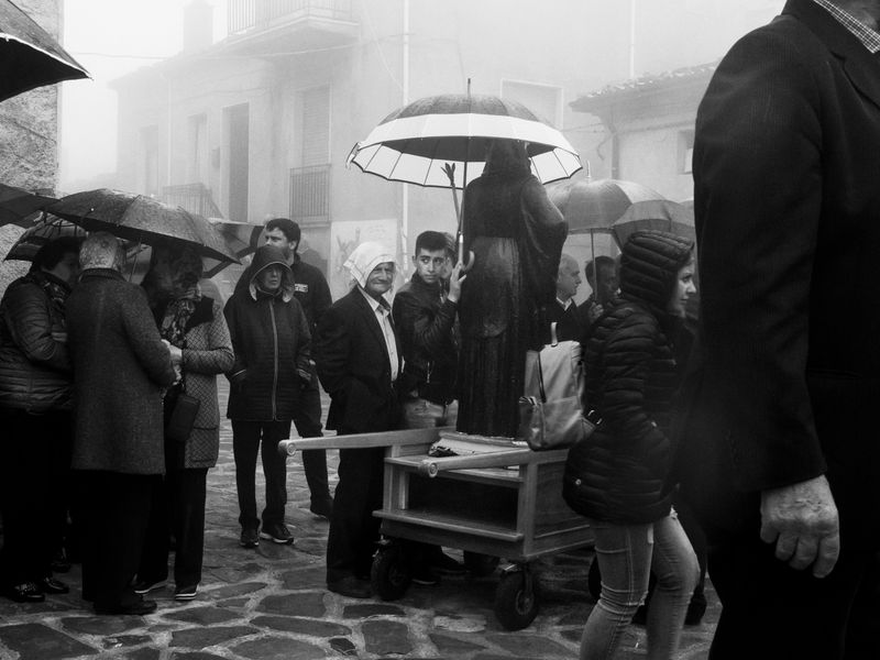 © Marco Zanella - Italy. 2019. Alessandria del Carretto, Calabria. Religious procession.