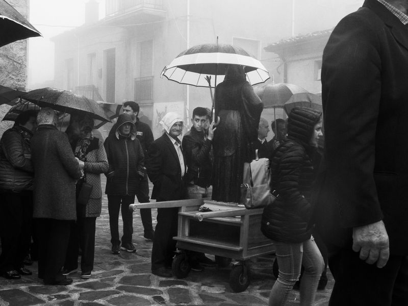 © Marco Zanella - Italy. 2019. Alessandria del Carretto, Calabria. Religious procession.