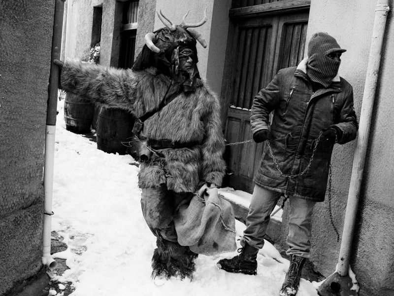 © Marco Zanella - Italy. 2019. Alessandria del Carretto, Calabria. Traditional Carnival.