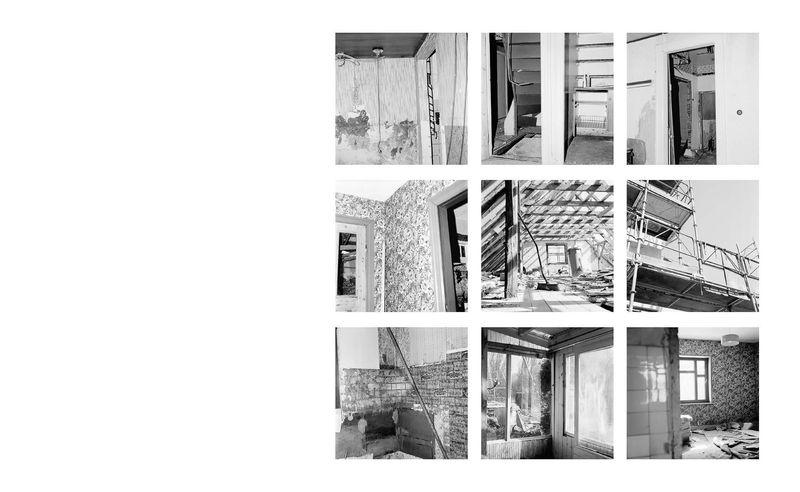 © Christel  Thomsen  - 'Allan's House V-VXIII' (During the deconstruction of Allan's house.)
