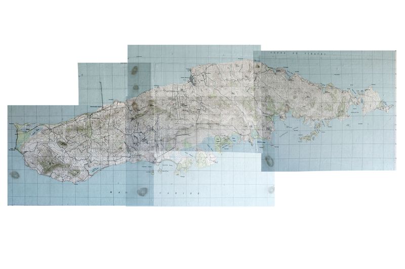 © Annalisa Natali Murri - Vieques map.