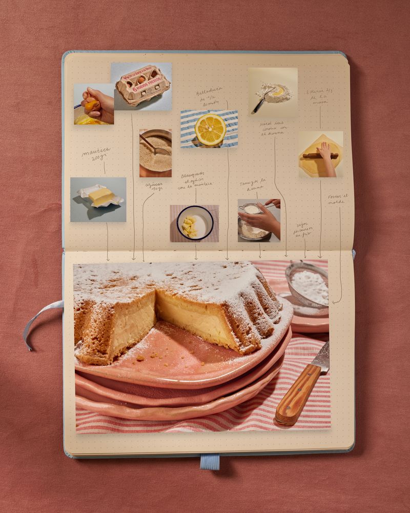 © Magali Polverino - I tried to reproduce her recipes many times, here a recreation of the ricotta cake.