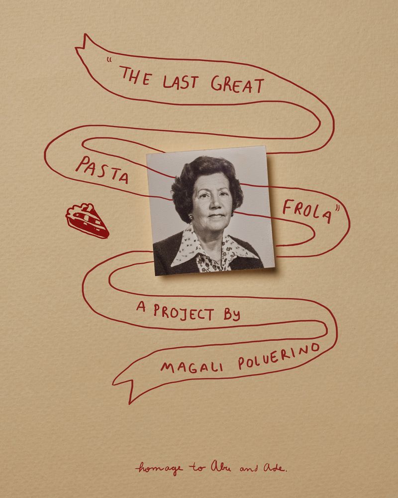 © Magali Polverino - Image from the The last great "pasta frola" photography project