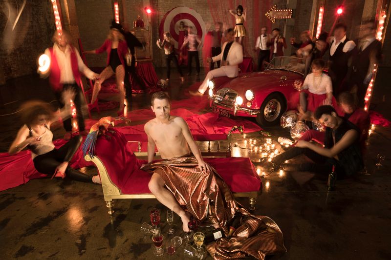 © Elisa Iannacone - CIRCUS - Dark Red “Everything around me felt like a circus.”