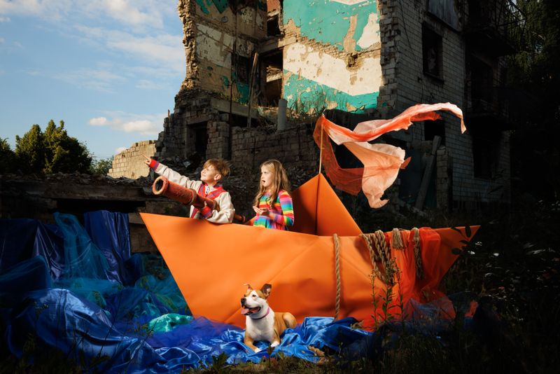 © Elisa Iannacone - Image from the Hope in the Rubble photography project