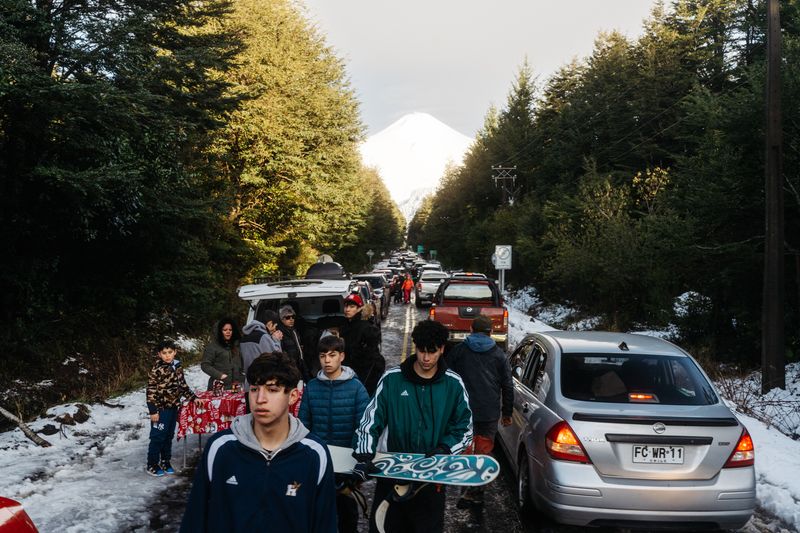 © Mauro Pesce - Image from the 36 Views of Villarrica Volcano photography project